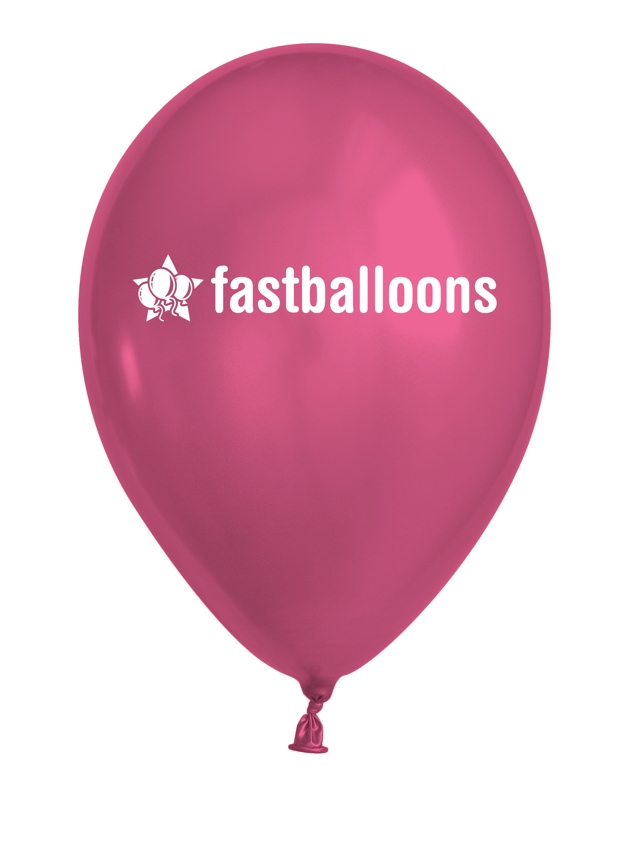 Ongunstig Hinder Bende Metallic Fuchsia Balloons - Promotional Helium Balloons | Fast Balloons
