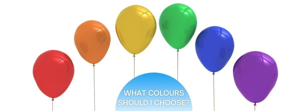 Balloon Colour Combinations blog