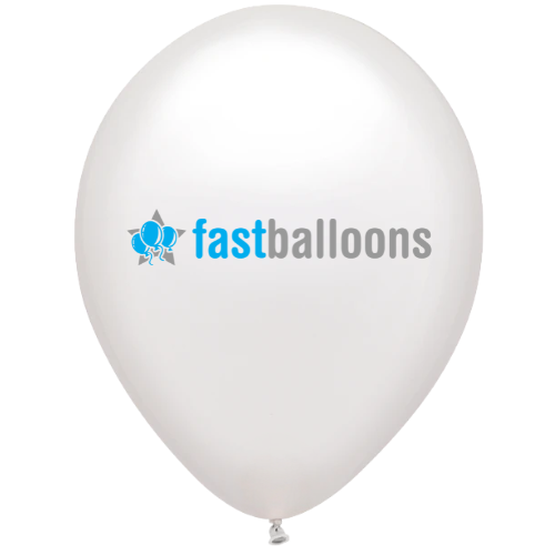 Bright White Balloon