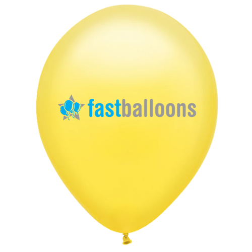 Bright Yellow Balloons